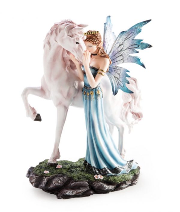 Blue Fairy with Unicorn