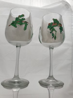 Frog Wine Glasses