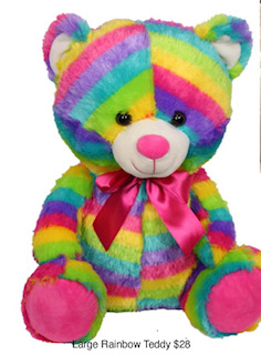Large Rainbow Teddy