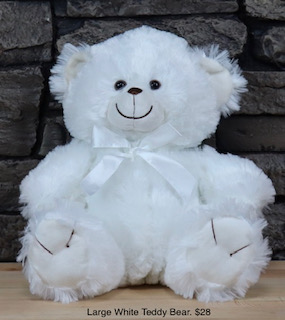 Large White Teddy Bear